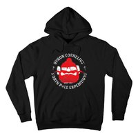 Christmas Explorer Vintage Throwback Cartoon Hoodie