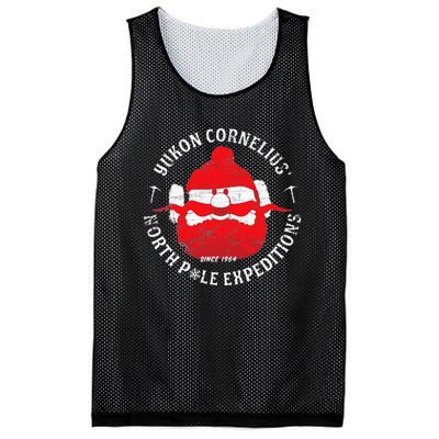 Christmas Explorer Vintage Throwback Cartoon Mesh Reversible Basketball Jersey Tank