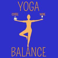 Coffee Er Wine Lover Funny Ing Yoga Balance Gift Tall T-Shirt