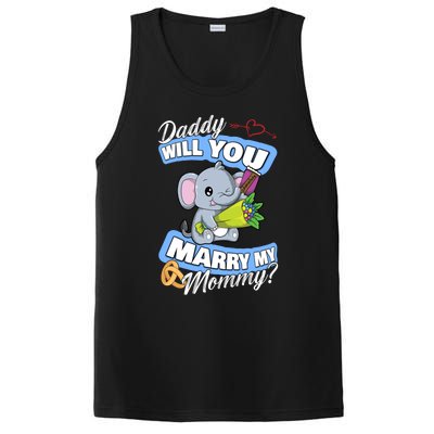 Cute Elephant Wedding Offer Daddy Will You Marry My Mommy Meaningful Gift PosiCharge Competitor Tank