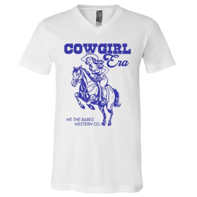 Cowgirl Era We The Babes Western Co V-Neck T-Shirt