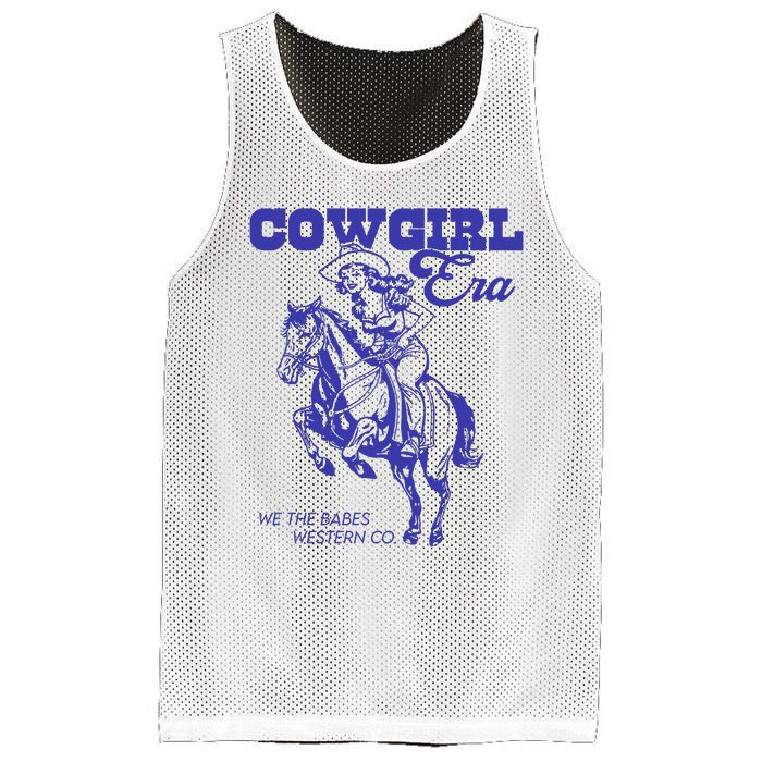 Cowgirl Era We The Babes Western Co Mesh Reversible Basketball Jersey Tank