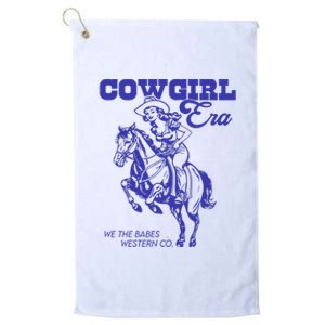 Cowgirl Era We The Babes Western Co Platinum Collection Golf Towel