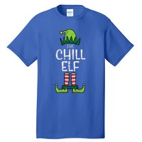 Chill Elf Xmas Matching Christmas For Family Funny Funny Tall T-Shirt