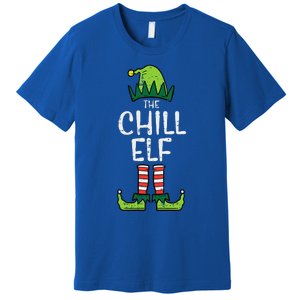 Chill Elf Xmas Matching Christmas For Family Funny Funny Premium T-Shirt