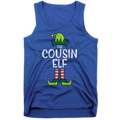 Cousin Elf Xmas Matching Christmas For Family Tank Top