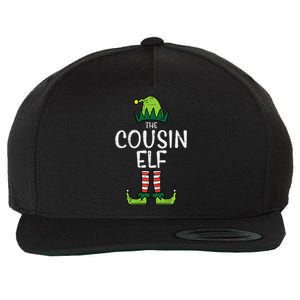 Cousin Elf Xmas Matching Christmas For Family Wool Snapback Cap