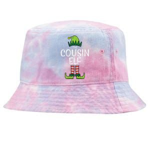 Cousin Elf Xmas Matching Christmas For Family Tie-Dyed Bucket Hat