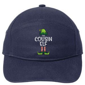 Cousin Elf Xmas Matching Christmas For Family 7-Panel Snapback Hat