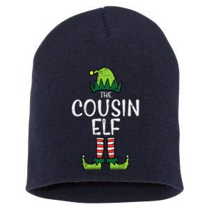 Cousin Elf Xmas Matching Christmas For Family Short Acrylic Beanie