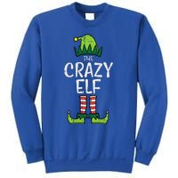 Crazy Elf Xmas Matching Christmas For Family Funny Sweatshirt