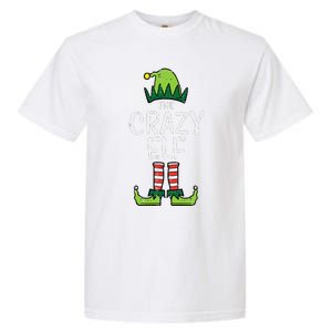 Crazy Elf Xmas Matching Christmas For Family Funny Garment-Dyed Heavyweight T-Shirt