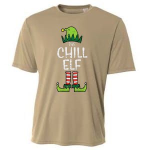 Chill Elf Xmas Matching Christmas For Family Funny Funny Cooling Performance Crew T-Shirt