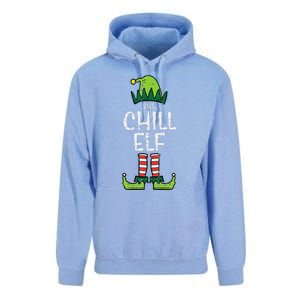 Chill Elf Xmas Matching Christmas For Family Funny Funny Unisex Surf Hoodie