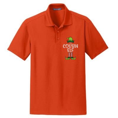 Cousin Elf Xmas Matching Christmas For Family Dry Zone Grid Polo