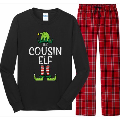 Cousin Elf Xmas Matching Christmas For Family Long Sleeve Pajama Set