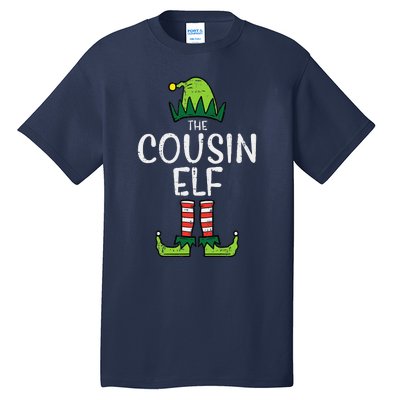 Cousin Elf Xmas Matching Christmas For Family Tall T-Shirt