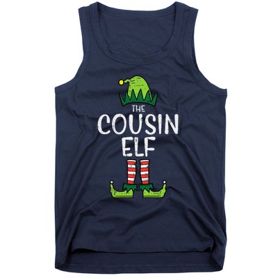 Cousin Elf Xmas Matching Christmas For Family Tank Top