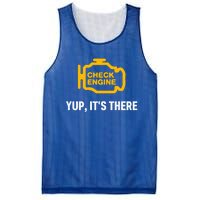 Check Engine Yup ItS There Auto Repair Funny Car Mechanic Meaningful Gift Mesh Reversible Basketball Jersey Tank