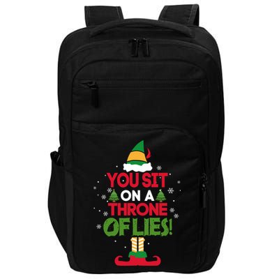 Elf - You Sit on a Throne of Lies Impact Tech Backpack