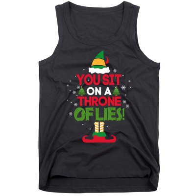Elf - You Sit on a Throne of Lies Tank Top