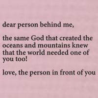 Carew Ellington You Are Loved Dear Person Behind Me 25L Jumbo Tote