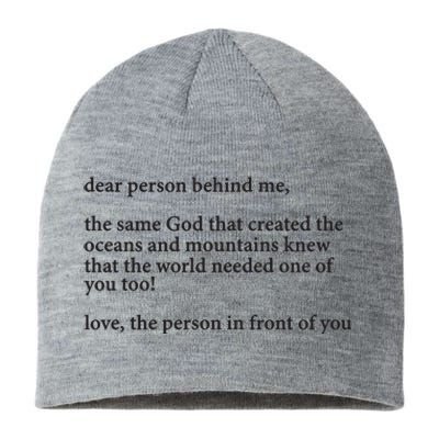 Carew Ellington You Are Loved Dear Person Behind Me Sustainable Beanie