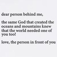 Carew Ellington You Are Loved Dear Person Behind Me Mug