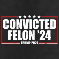 Convicted Felon 24 Trump 2024 Adult Drive Performance Visor