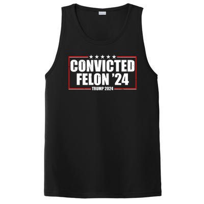 Convicted Felon 24 Trump 2024 PosiCharge Competitor Tank