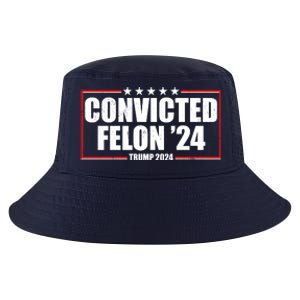 Convicted Felon 24 Trump 2024 Cool Comfort Performance Bucket Hat