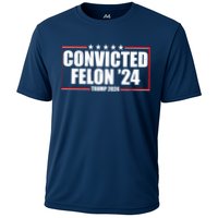 Convicted Felon 24 Trump 2024 Performance Shirt