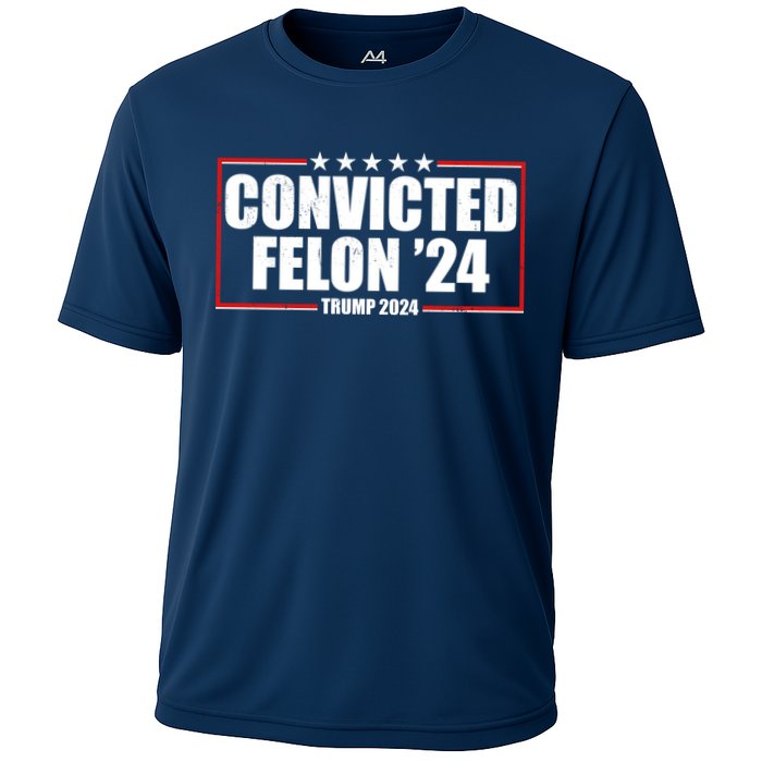 Convicted Felon 24 Trump 2024 Performance Shirt