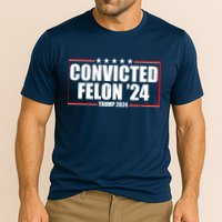 Convicted Felon 24 Trump 2024 Performance Shirt