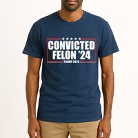 Convicted Felon 24 Trump 2024 Tall T-Shirt