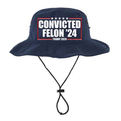 Convicted Felon 24 Trump 2024 Bucket Hat