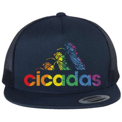 Cicada Fest 2024 Broods Xix & Xiii Love Flat Bill Trucker Hat