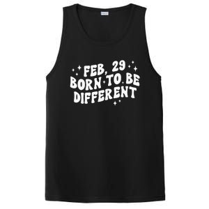 Cute Feb 29 Born To Be Different Leap Day Birthday Leap Year PosiCharge Competitor Tank