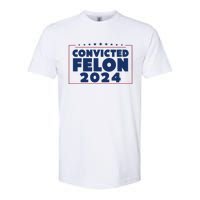 Convicted Felon 2024 Softstyle CVC T-Shirt