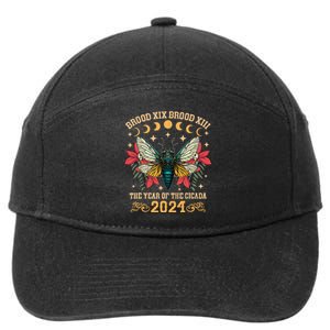 Cicada Fest 2024 Year Of The Cicada Cool Product 7-Panel Snapback Hat