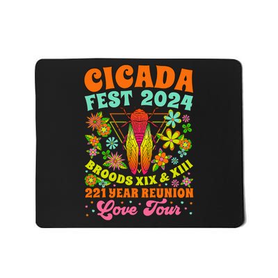 Cicada Fest 2024 Reunion Invasion Brood Xiii Xix Mousepad