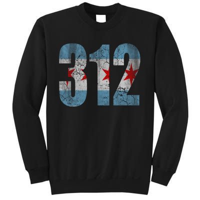 Chicago Flag 312 Sweatshirt