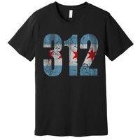 Chicago Flag 312 Premium T-Shirt