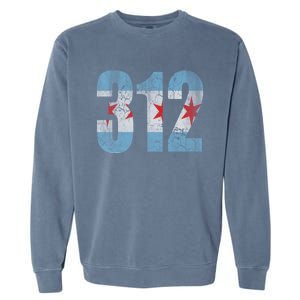 Chicago Flag 312 Garment-Dyed Sweatshirt