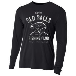 Cute Funny 50th Fishing Birthday 1973 For Old Man Fisherman Cooling Performance Long Sleeve Crew