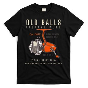 Cute Funny 60th Birthday Fishing Pun Fors Over The Hill 60 T-Shirt