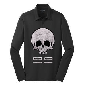 Clone Force 99 The Bad Batch Skull Logo Silk Touch Performance Long Sleeve Polo