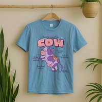 Cow Funny Anatomy T-Shirt