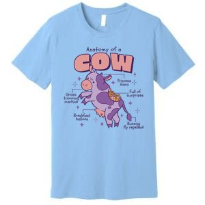 Cow Funny Anatomy Premium T-Shirt