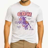 Cow Funny Anatomy Cooling Performance Crew T-Shirt
